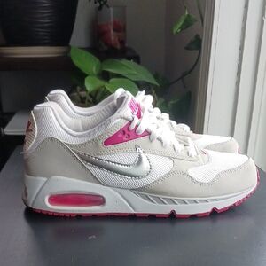 Nike Gray and White AIR MAX Sneakers
